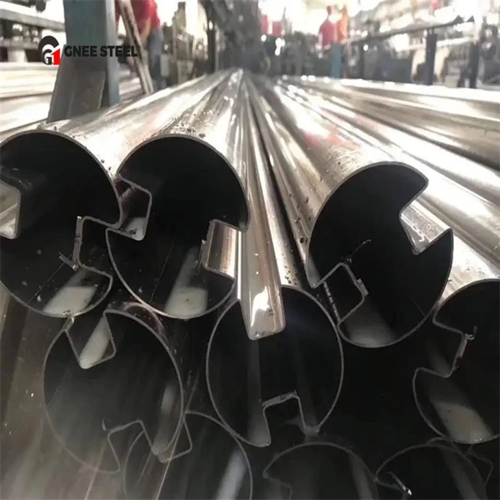 SUS 304N Stainless Steel Shaped Pipe For Construction